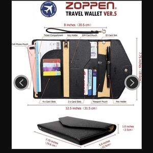 Zoppen Travel wallet